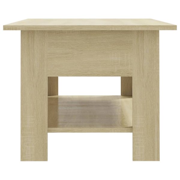 Tavolino Da Salotto Rovere Sonoma 102x55x42 Cm In Truciolato - Image 4