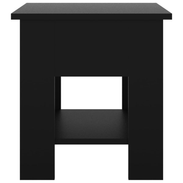 Tavolino Da Salotto Nero 40x40x42 Cm In Legno Multistrato - Image 5