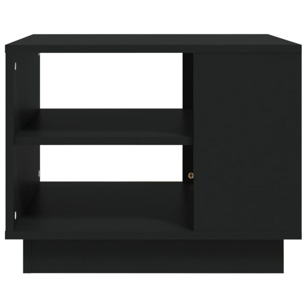 Tavolino Da Salotto Nero 55x55x43 Cm In Truciolato - Image 5
