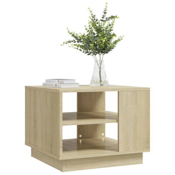 Tavolino Da Salotto Rovere Sonoma 55x55x43 Cm In Truciolato - Image 4