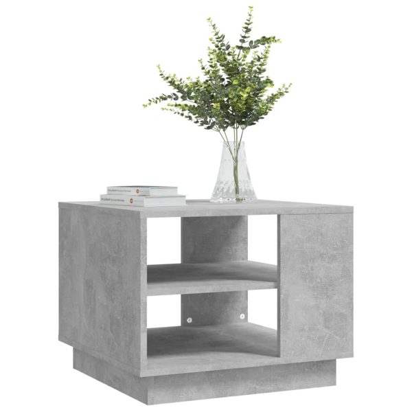 Tavolino Da Salotto Grigio Cemento 55x55x43 Cm In Truciolato - Image 4