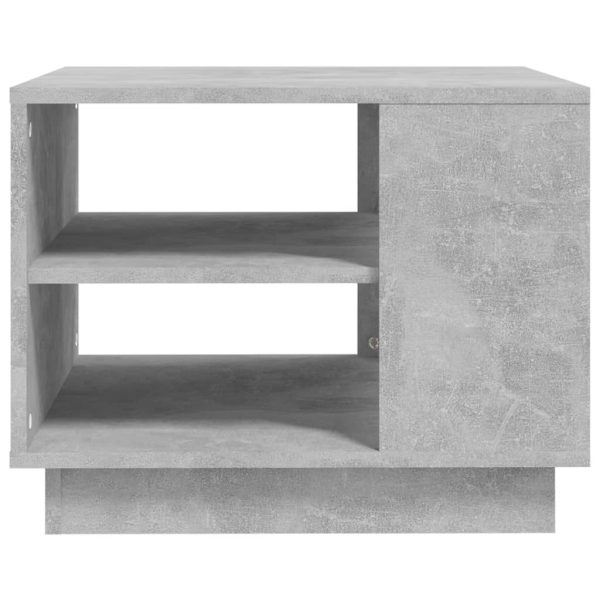 Tavolino Da Salotto Grigio Cemento 55x55x43 Cm In Truciolato - Image 5