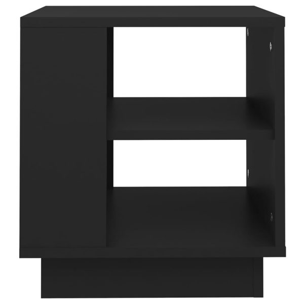 Tavolino Da Salotto Nero 40x40x43 Cm In Legno Multistrato - Image 5