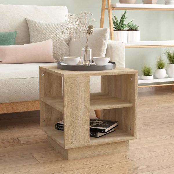 Tavolino Da Salotto Rovere Sonoma 40x40x43 Cm Legno Multistrato