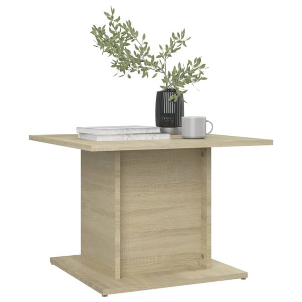 Tavolino Da Salotto Rovere Sonoma 55,5x55,5x40 Cm In Truciolato - Image 3