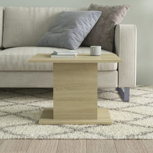 Tavolino Da Salotto Rovere Sonoma 55,5x55,5x40 Cm In Truciolato - Image 4