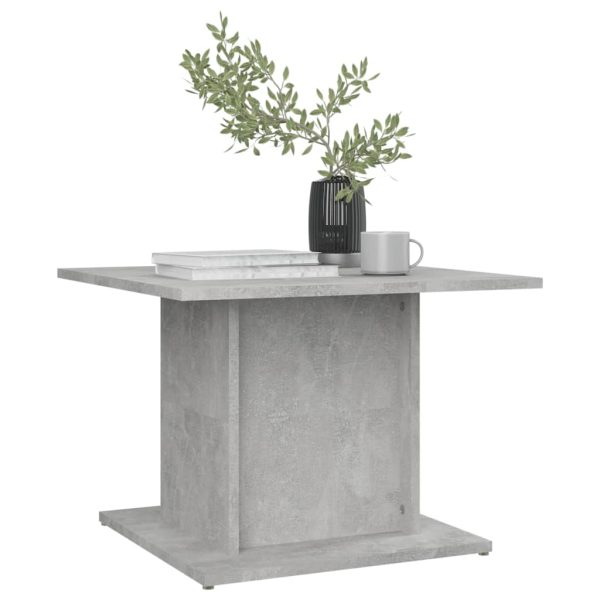 Tavolino Da Salotto Grigio Cemento 55,5x55,5x40cm In Truciolato - Image 3