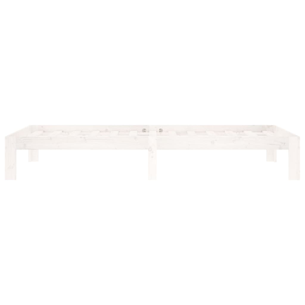 Giroletto Bianco In Legno Massello Di Pino 90x200 cm - Image 5
