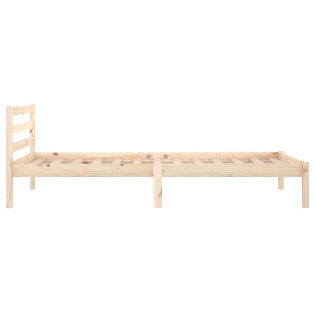 Telaio Letto In Legno Massello Di Pino 90x200 cm - Image 5