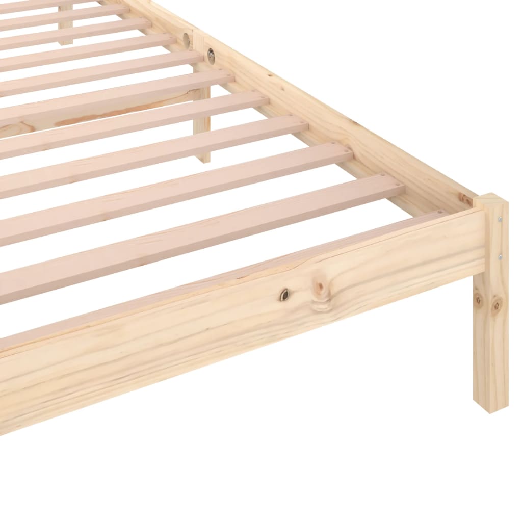 Telaio Letto In Legno Massello Di Pino 90x200 cm - Image 6