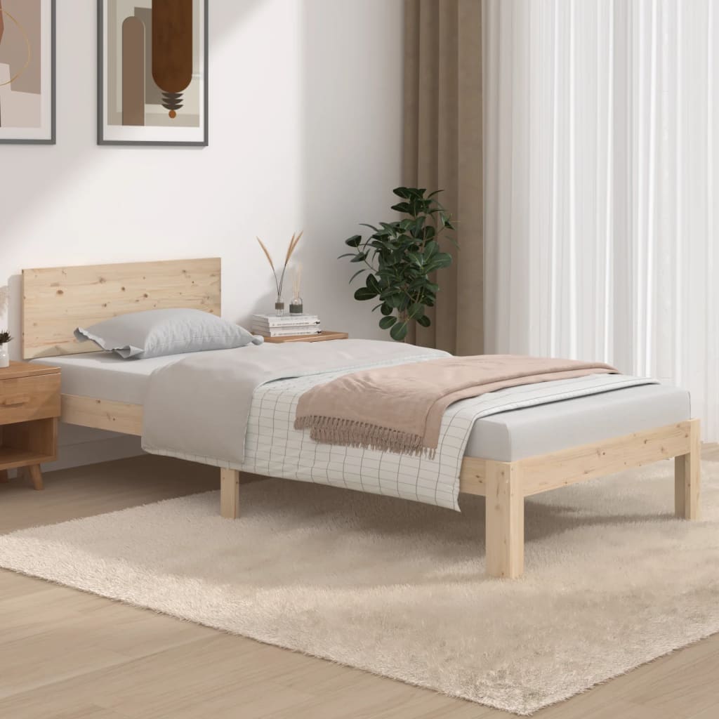 Giroletto In Legno Massello Di Pino 90x200 cm