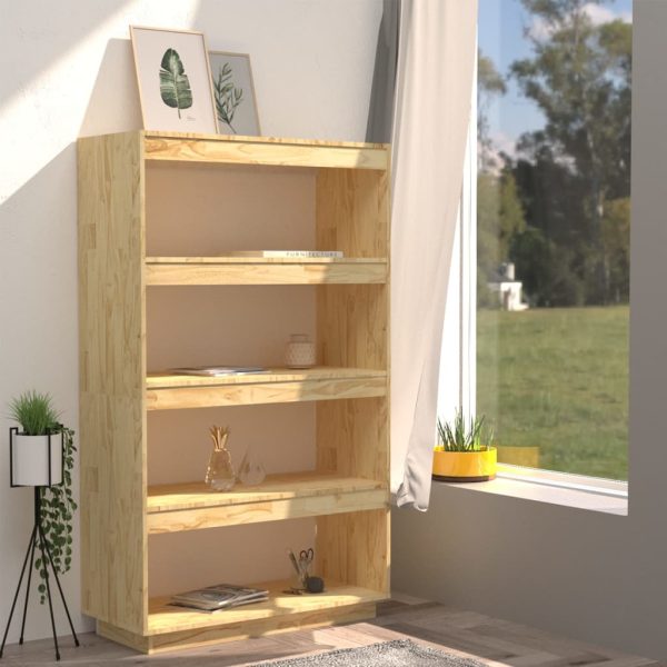 Libreria/divisorio 80x35x135 Cm In Legno Massello Di Pino - Image 3