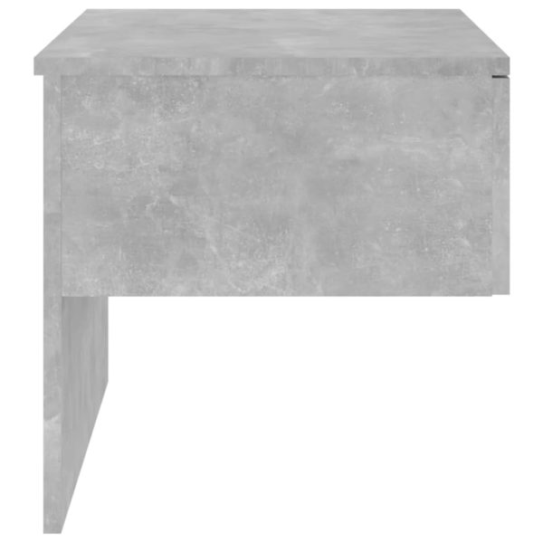 Comodino A Muro Grigio Cemento - Image 6