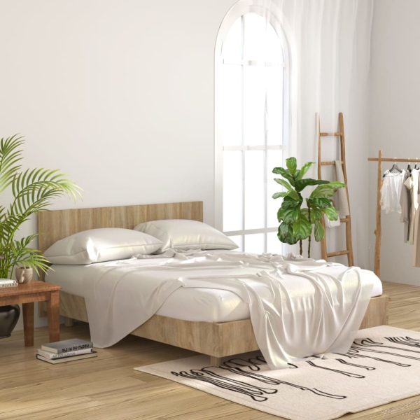 Testiera Letto Rovere Sonoma 160x1,5x80 Cm In Legno Multistrato - Image 3