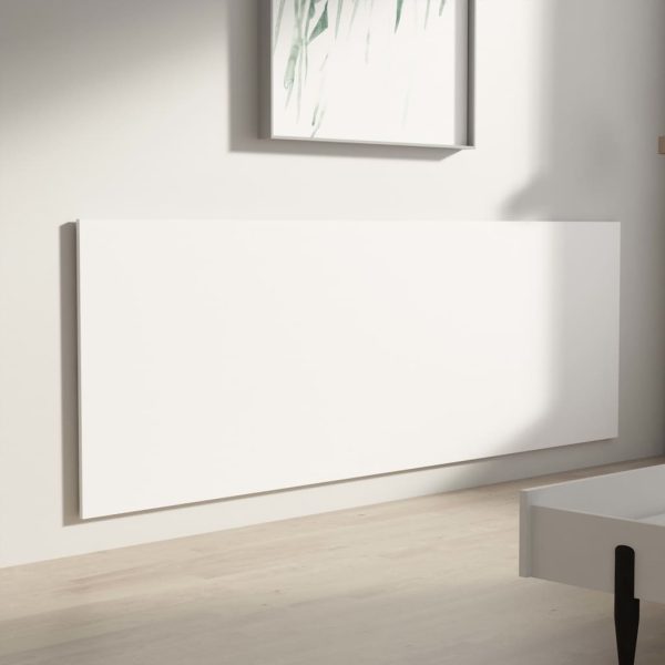 Testiera Per Letto Bianca 240x1,5x80 Cm In Legno Ingegnerizzato - Image 4