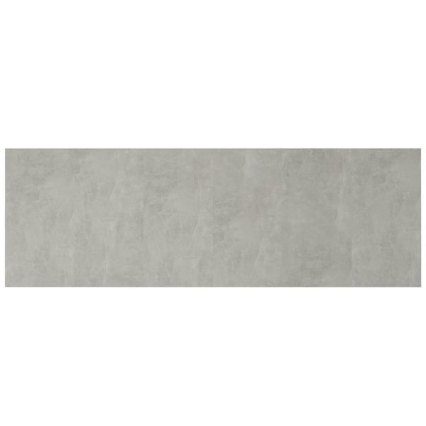 Testiera Letto Grigio Cemento 240x1,5x80cm Legno Ingegnerizzato - Image 5
