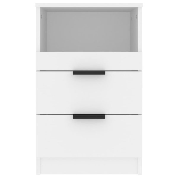 Comodino A Muro Bianco In Legno Multistrato - Image 3