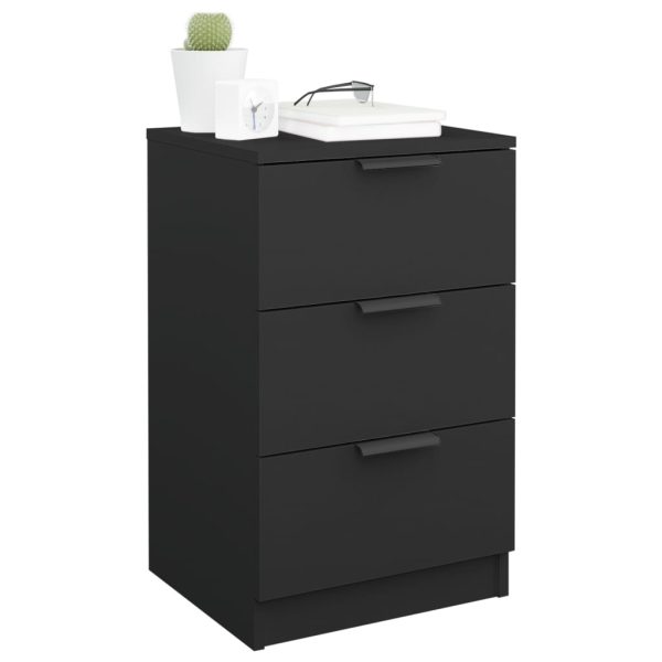 Comodino Nero 40x36x65 cm - Image 4