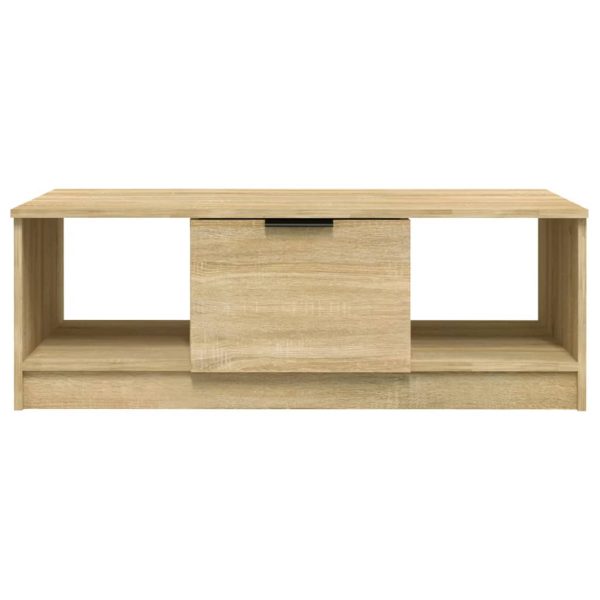 Tavolino Da Salotto Rovere Sonoma 102x50x36cm Legno Multistrato - Image 3