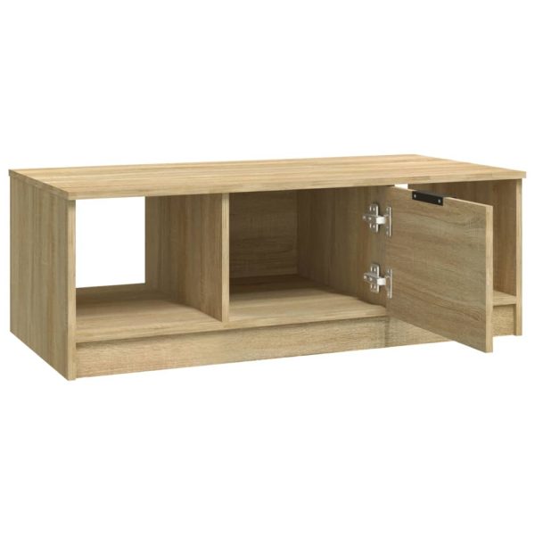 Tavolino Da Salotto Rovere Sonoma 102x50x36cm Legno Multistrato - Image 5