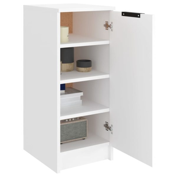 Scarpiera Bianca 30x35x70 Cm In Legno Multistrato - Image 4