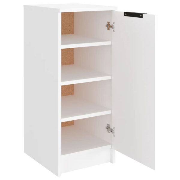 Scarpiera Bianca 30x35x70 Cm In Legno Multistrato - Image 6