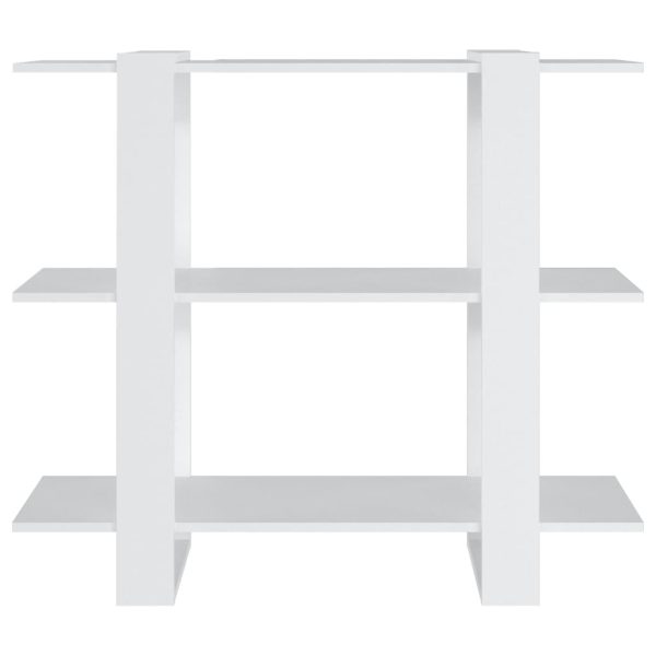 Libreria/divisorio Bianco 100x30x87 cm - Image 3