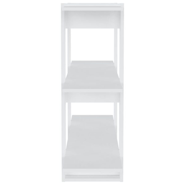 Libreria/divisorio Bianco 100x30x87 cm - Image 4