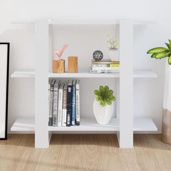 Libreria/divisorio Bianco 100x30x87 cm - Image 6