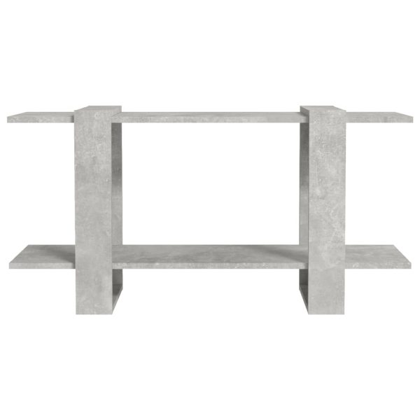 Libreria Grigio Cemento 100x30x51 Cm In Legno Multistrato - Image 3
