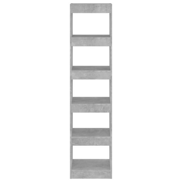Libreria/divisorio Grigio Cemento 40x30x166 cm - Image 3