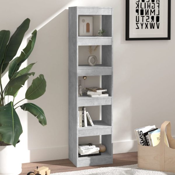 Libreria/divisorio Grigio Cemento 40x30x166 cm - Image 4