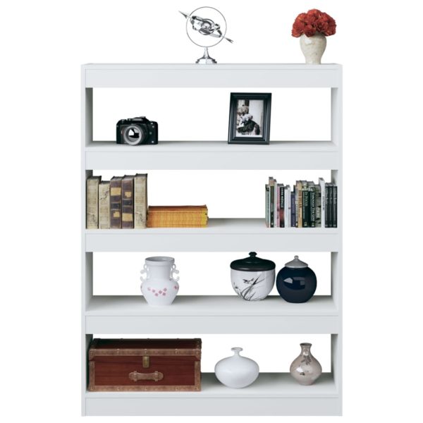 Libreria/divisorio Bianco 100x30x135 cm - Image 6