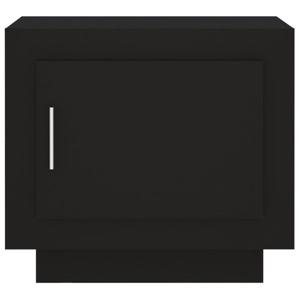 Tavolino Da Salotto Nero 51x50x45 Cm In Legno Multistrato - Image 3