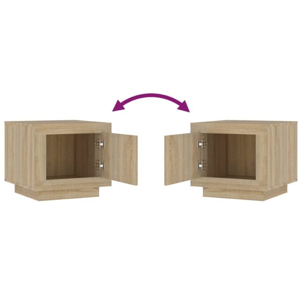 Tavolino Da Salotto Rovere Sonoma 51x50x45 Cm Legno Multistrato - Image 6