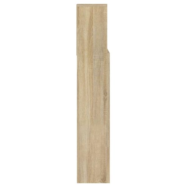 Testiera Con Scomparti Rovere Sonoma 140x19x103,5 cm - Image 6