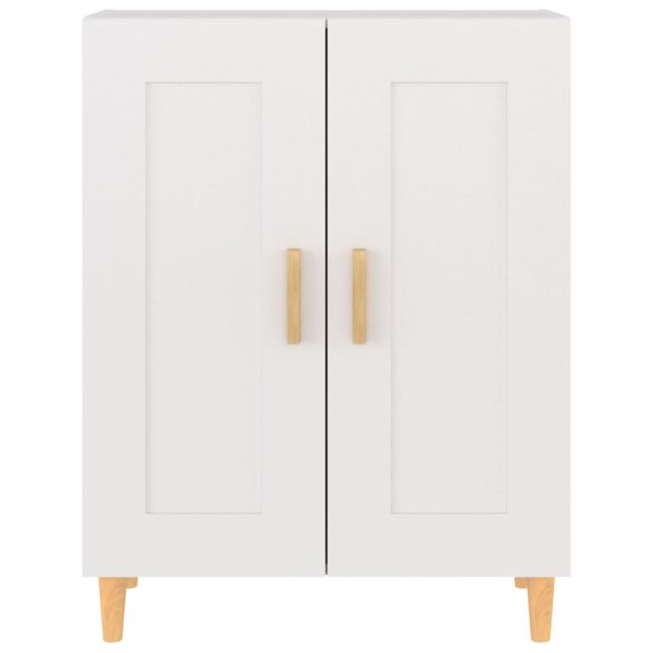 Credenza Bianca 69,5x34x90 Cm In Legno Multistrato - Image 6
