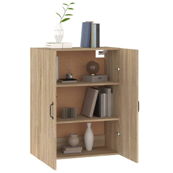Mobile Pensile Rovere Sonoma 69,5x34x90 Cm In Legno Multistrato - Image 5