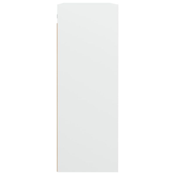 Armadietto Pensile A Parete Bianco 69,5x32,5x90 cm - Image 6