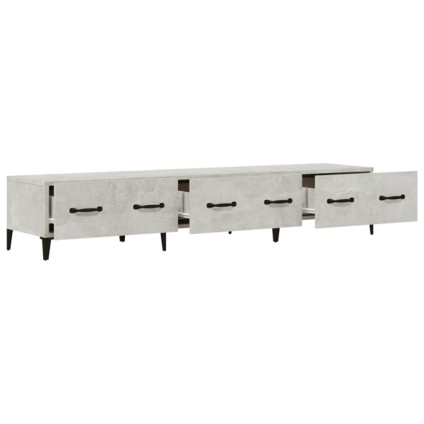 Mobile Porta Tv Grigio Cemento 150x34,5x30 Cm Legno Multistrato - Image 6