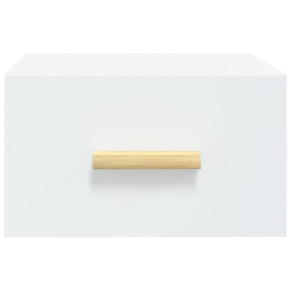Comodini A Muro 2 Pz Bianchi 35x35x20 cm - Image 5