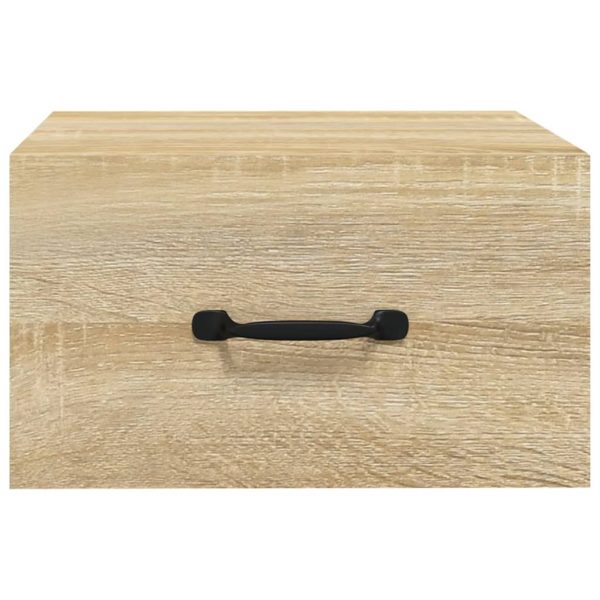 Comodini A Muro 2 Pz Rovere Sonoma 35x35x20 cm - Image 5