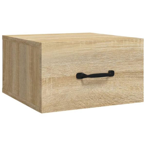 Comodini A Muro 2 Pz Rovere Sonoma 35x35x20 cm - Image 6