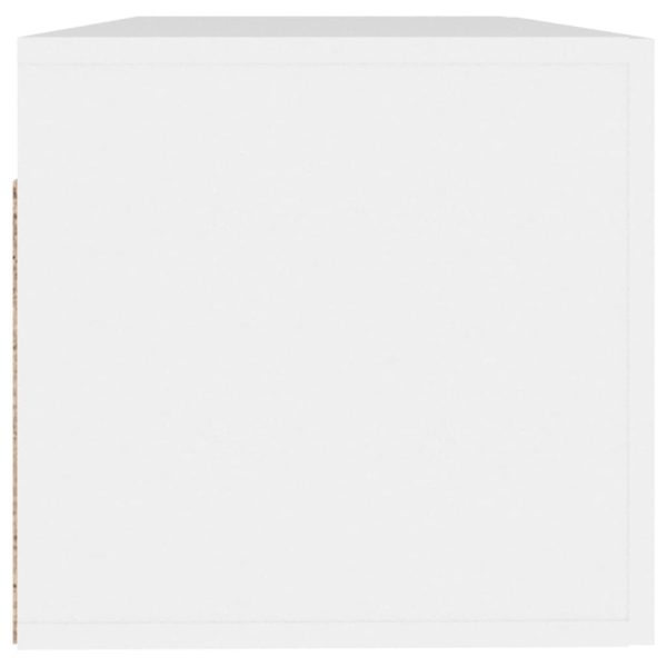 Mobile Pensile Bianco 100x36,5x35 Cm Legno Multistrato - Image 6