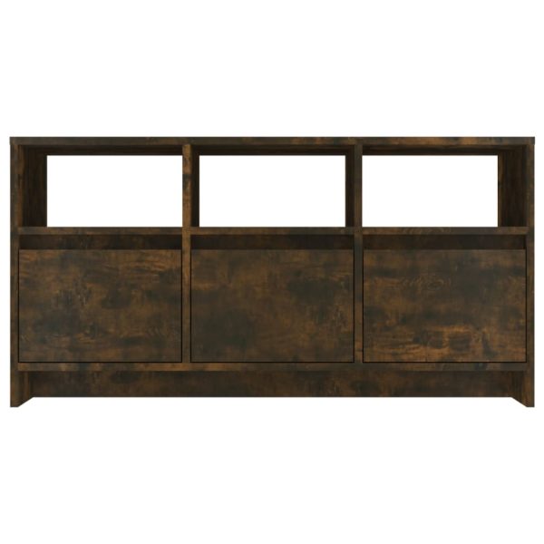 Mobile Porta Tv Rovere Fumo 102x37,5x52,5 Cm In Truciolato - Image 6