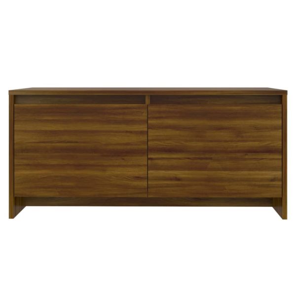 Tavolino Da Salotto Rovere Marrone 90x50x41,5 Cm In Truciolato - Image 5