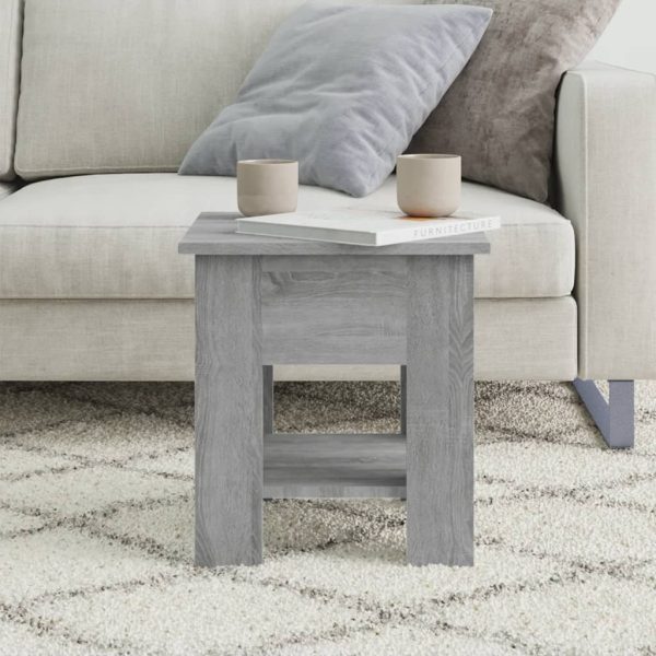 Tavolino Da Salotto Grigio Sonoma 40x40x42 Cm Legno Multistrato - Image 3