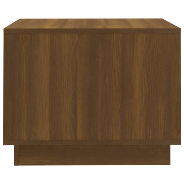 Tavolino Da Salotto Rovere Marrone 55x55x43 Cm In Truciolato - Image 6
