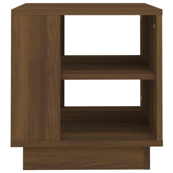 Tavolino Da Salotto Rovere Marrone 40x40x43cm Legno Multistrato - Image 5