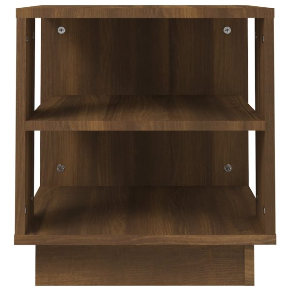 Tavolino Da Salotto Rovere Marrone 40x40x43cm Legno Multistrato - Image 6